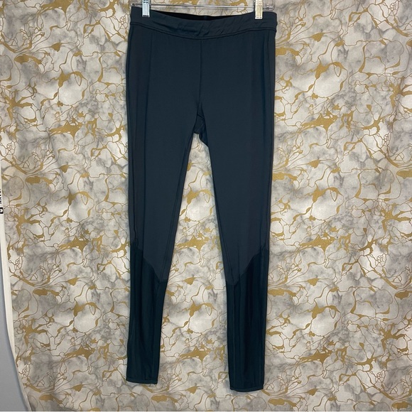 MOUNTAIN HARDWEAR BUTTERLICIOUS GREEN STRIPE TIGHT WOMEN'S SIZE M - Picture 2 of 10